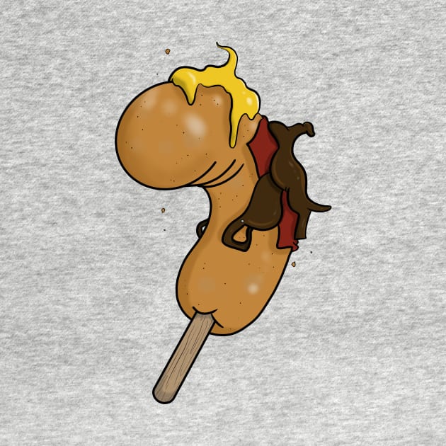 Corndog Cowboy by ArtOfJHammond